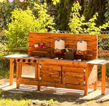 Lade das Bild in den Galerie-Viewer, Matschküche Frosch - Entdecker-Küche, nachhaltig & experimentierfreudig