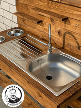 Lade das Bild in den Galerie-Viewer, Matschküche Julia für Kinder - Outdoor Spielküche, wetterfest & Robust