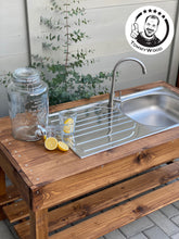 Lade das Bild in den Galerie-Viewer, Matschtisch Calimero mit Wasseranschluss - Wasserspieltisch aus Holz