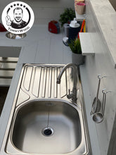 Lade das Bild in den Galerie-Viewer, XXL Matschküche Timo - Sandküche für Kindergarten & Garten, robust