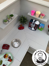 Lade das Bild in den Galerie-Viewer, XXL Matschküche Timo - Sandküche für Kindergarten & Garten, robust