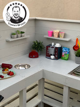 Lade das Bild in den Galerie-Viewer, XXL Matschküche Timo - Sandküche für Kindergarten & Garten, robust