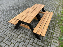 Lade das Bild in den Galerie-Viewer, Kindersitzbank Ferdi 120cm aus verschiedenen Blickwinkeln
