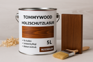 Tommywood Holzschutzlasur 5L Nussbaum